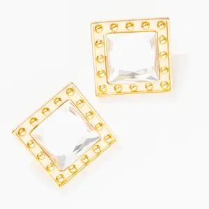Apres Earrings in Clear