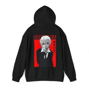 Hunter x Hunter Kurapika "Scarlet Eyes" Anime Hoodie, Hunter x Hunter Hoodie, Kurapika Hoodie, HxH Hoodie, Anime Gift - UNISEX