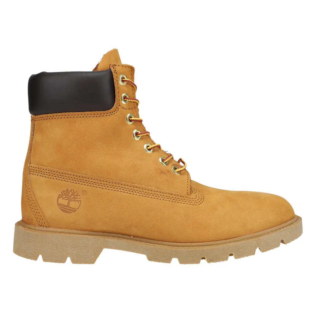 Timberland Mens Basic Waterproof Round Toe Lace Up Casual Boots Ankle - Brown