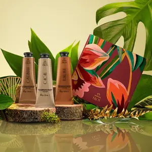 Natura Hand Cream Trio Holiday Gift Set, Lightweight, Creamy, Hydrating & Nourishing Hand Lotion Set