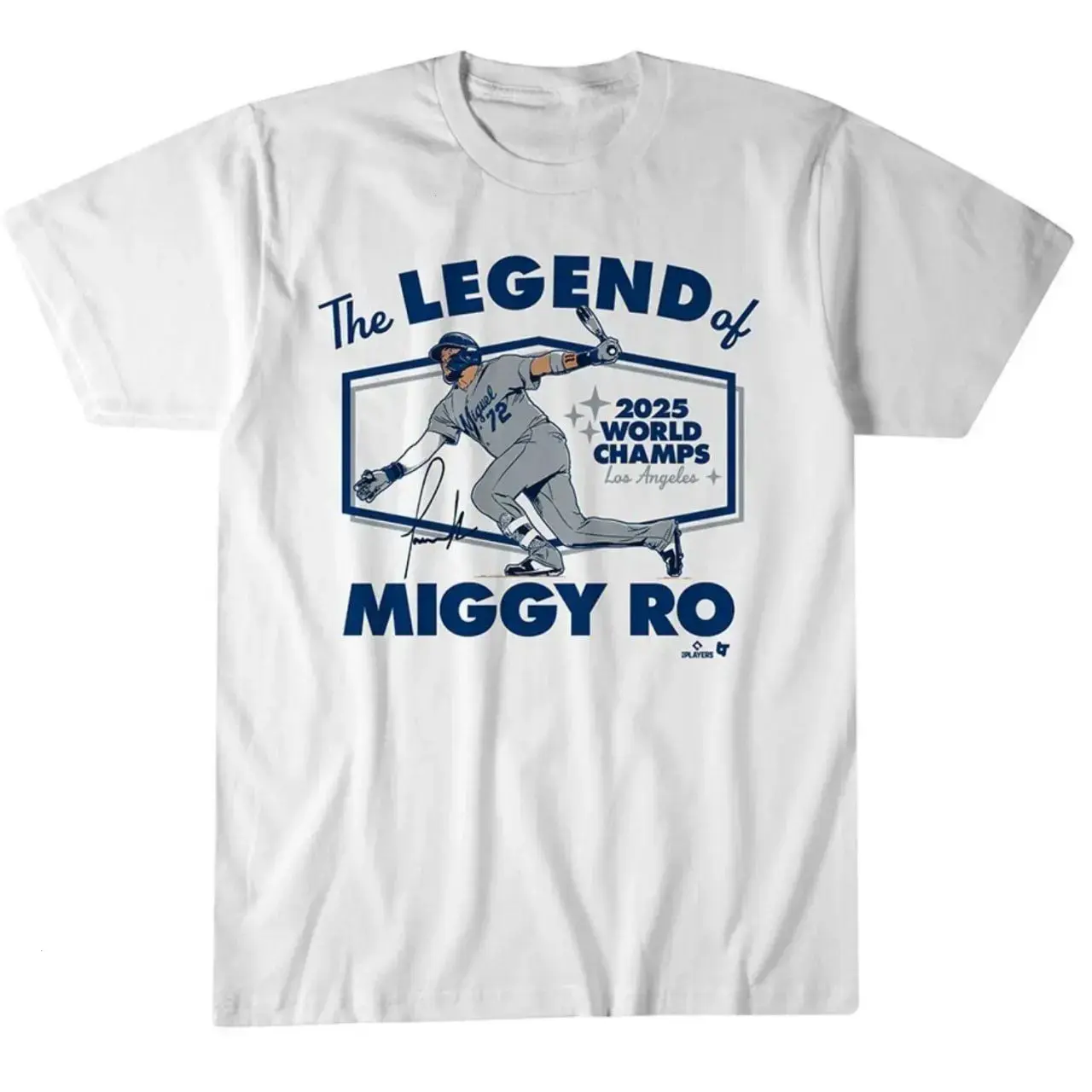 # MiguelRojass The Legend Of Miggy Ro Shirt, Graphic Tee, Los Angeles 2025 World Champs Baseball Tee, Unisex Vintage Graphic Shirt