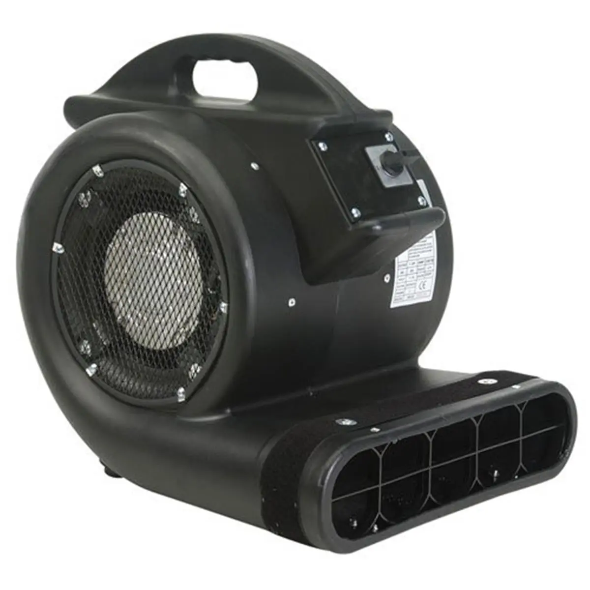 212 MAIN Corded High Velocity .75 HP Air Mover - 3 Speed, 3-Way Angle, 3450 CFM, Impact Resistant - for Floor Drying, Carpet Drying, Restoration, 11.0 Amps