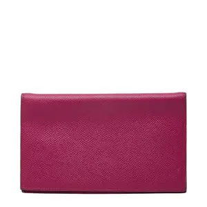 Pre-owned HERMÈS Calfskin Small Leather Goods Agenda Vision Vau Epsom Notebook Cover