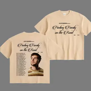 Alex Warren Music Vintage Shirt, Retro 90s Finding Family on the Road Tour 2026 Sweatshirt Alex Warren Merch Fan Gift