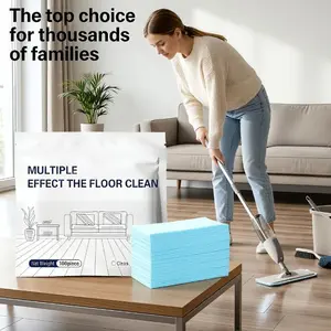 100 Piece Floor Cleaning Tablets Multi-Surface Cleaner for Hardwood Laminate Tile & RV Walls Antibacterial Deodorization Maintenance