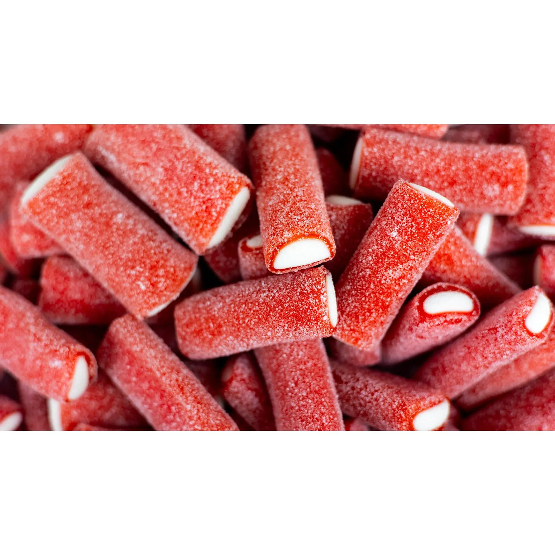Sour Strawberry Tubes Sour Strawberry Tubes