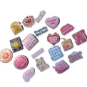 New Girly Kindle Sticker July 2025 Handmade Water-Resistant Vinyl Designs for Kindles Journals Laptops 2.25" Size