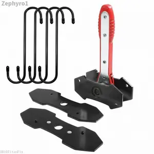 2025 Brake Caliper Compression Tool, Ratcheting Piston Press with 360 °       Swing, Car Brake Pads Retractor, Caliper Tool Set with Steel Plates & Hooks for Auto Brake RepairZephyroAB10TitanFix