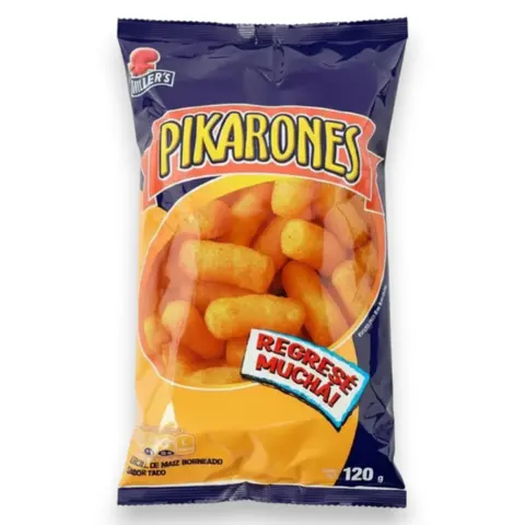 Filler's Pikarones Familiar 100g - Authentic Central American Snack with Culture & Flavor for Your Dining Experience Frito Lay
