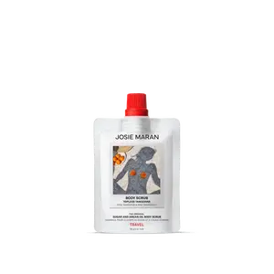 Topless Tangerine - Travel Size Argan Oil + Sugar Balm Refillable Exfoliating Body Scrub