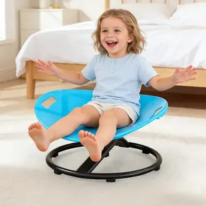 Circular Rotating Sensory Integration Training Chair, Ideal for Balance & Coordination, Perfect for Children & Teenagers Growth