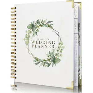 Wedding Planner for Bride,Wedding Planning Book and Organizer,Binder Book with Pockets,Perfect Engagement Gifts for Newly Enaged Couples