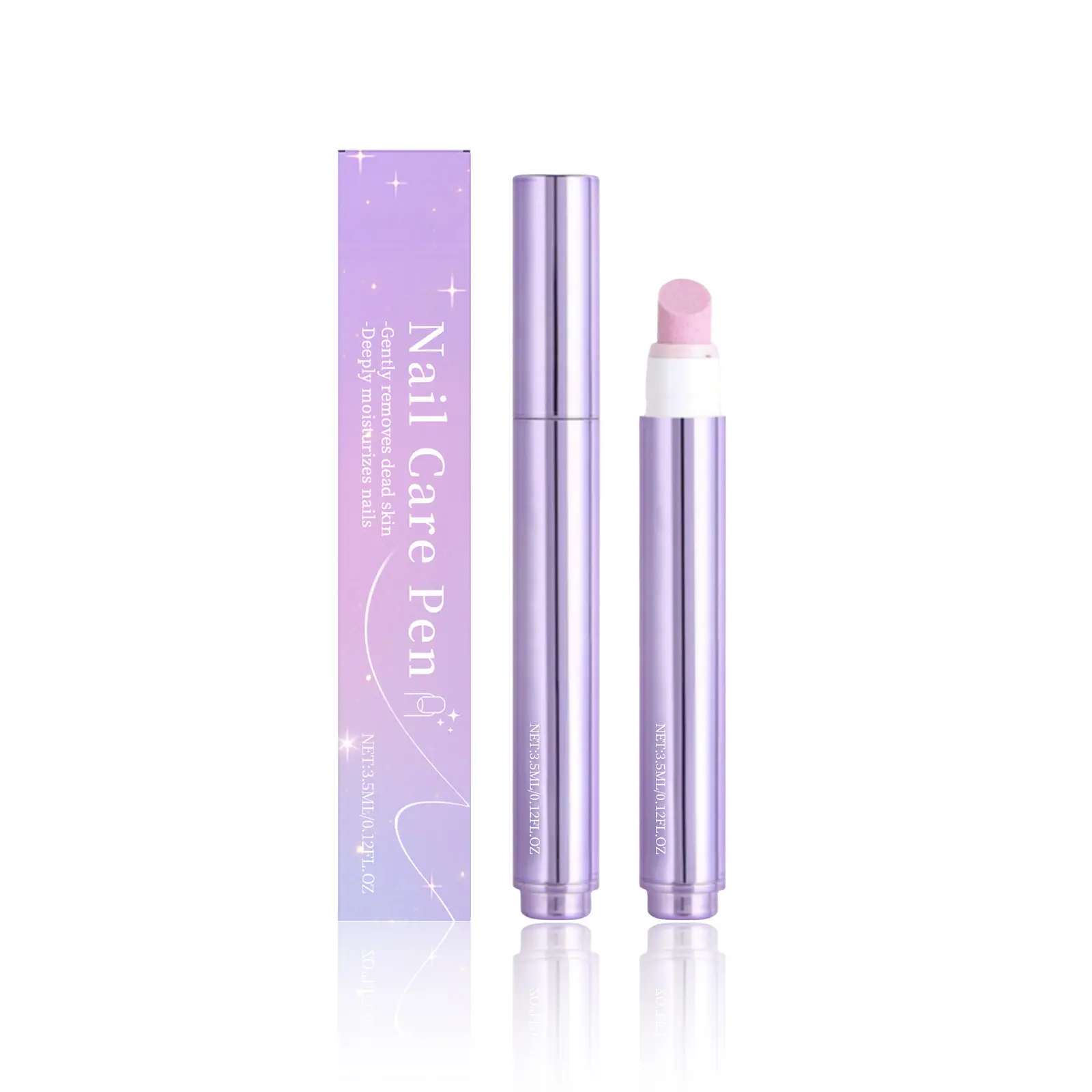 Nail Essence Care Pen, Nourishes Cuticles Adds Shine to Nail Surface, Cleans & Cares for Soft Nails, Advanced Botanical Aura Infusion