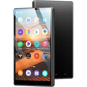 MP3 Player with Bluetooth and WiFi, Portable Audio 96GB(32GB+64GB) 4.7" Music Player with Spotify Kids,1080P Android 13.0 System MP4 Player with Apps, Pandora, Audible, Deezer, FM Radio, up to 1TB Black