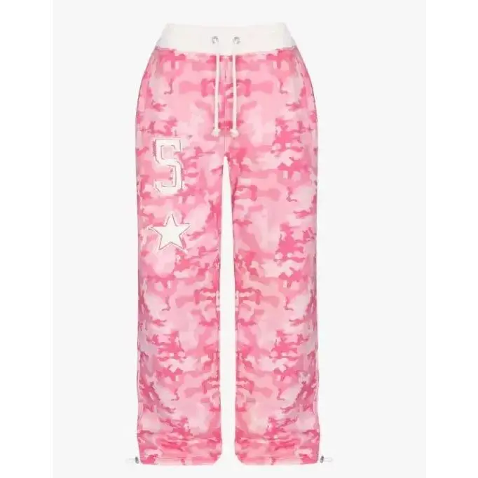 Pink camouflage pants