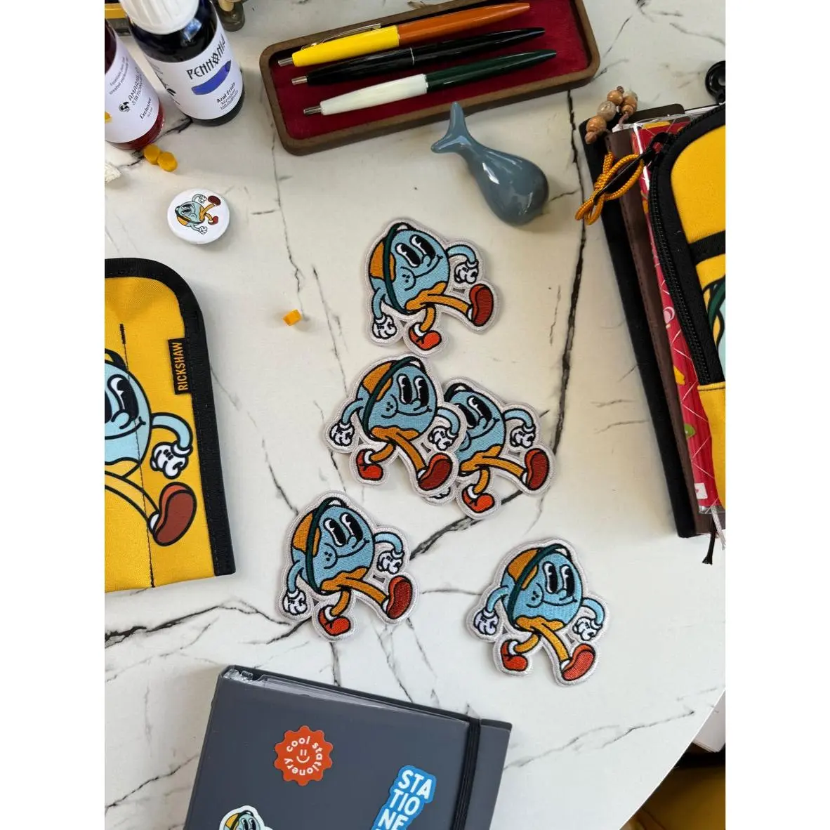Amarillo Stationery Embroidered Patch