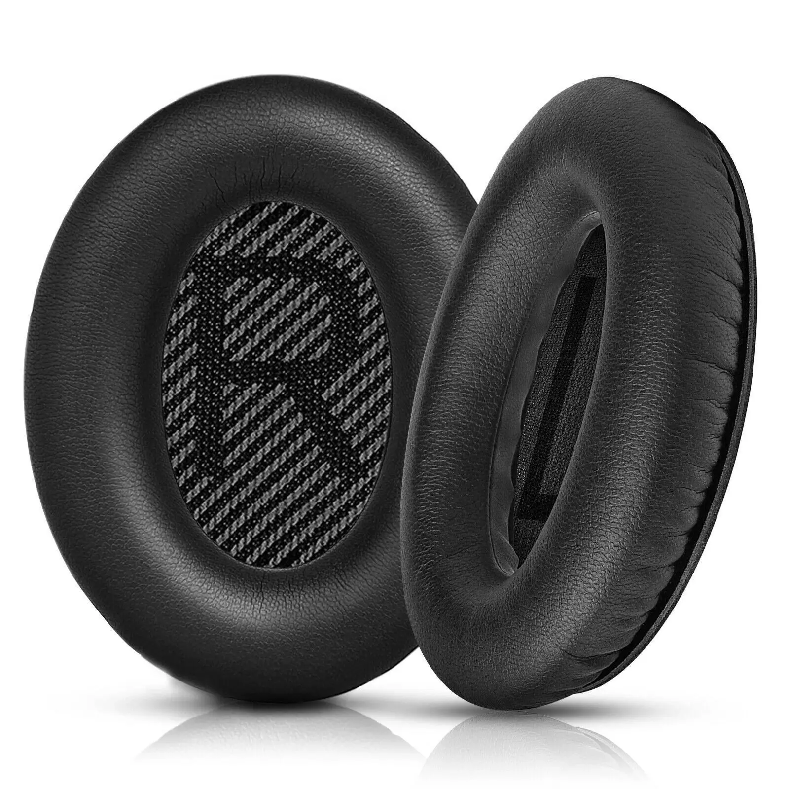 Premium Quality Replacement Soft Protein Leather Ear Pads for Bose Comfort QC35-QC35 II Headset, Durable Noise-Reducing Audio Accessories for Listening Enthusiasts & Music Lovers (USA)