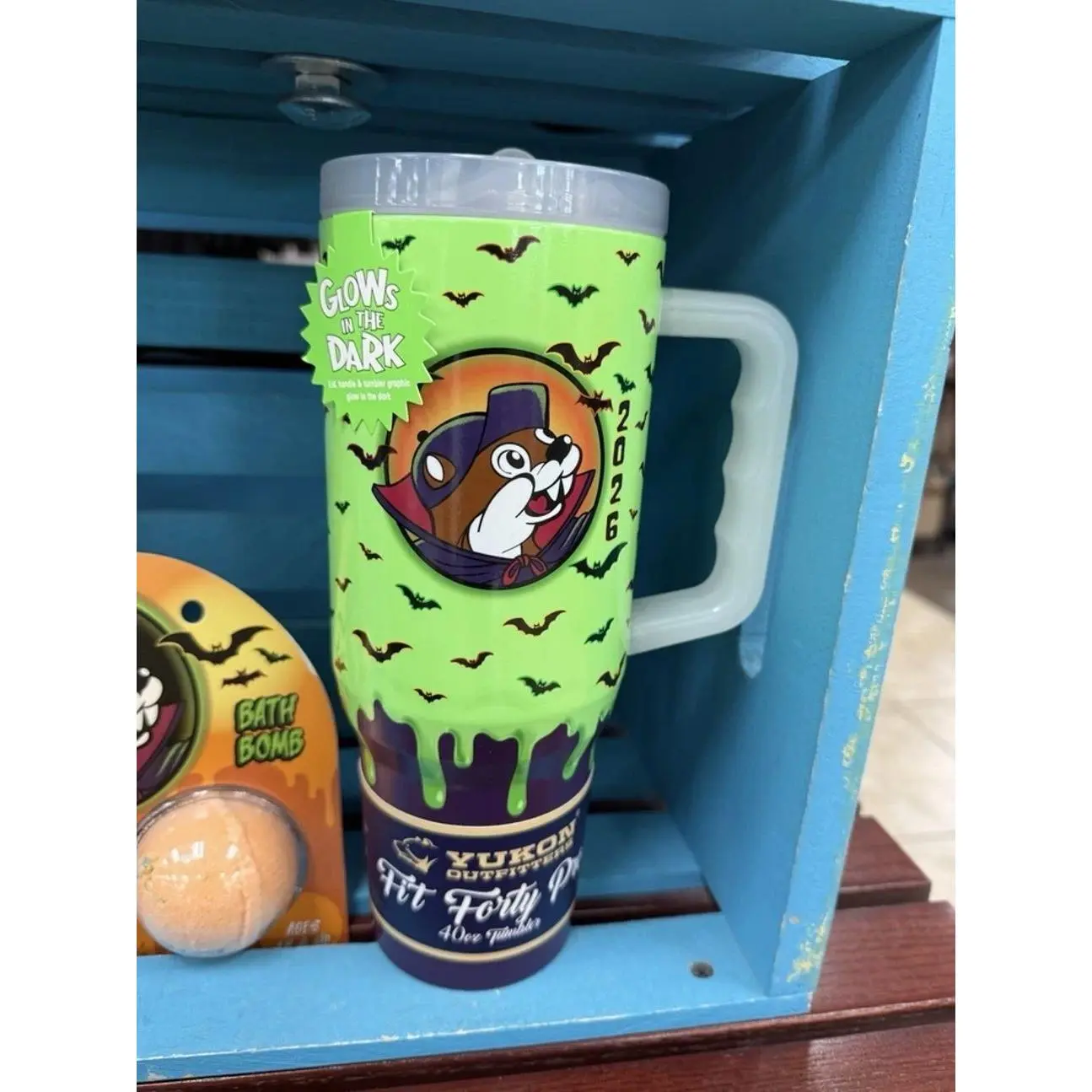 2026 NEW Buc-ee’s Halloween N' The Dark Tumbler 40oz With Handle