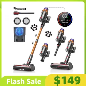 Honiture X7 Multifunctional Cordless Vacuum Cleaner,45Kpa 50 Mins Runtime Self-Standing Stick Vacuum Cleaners for Home,Powerful Suction,Lightweight, LED Touch Screen 9 in 1 Vacuum for Pet Hair and Carpets,Hardwood Floor, Valentine's gift