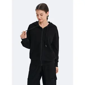 Zip Up Hoodie with Pockets