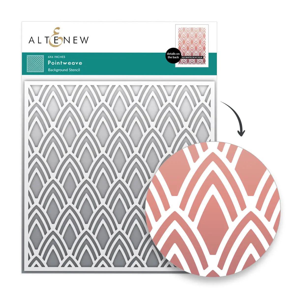 Pointweave Stencil