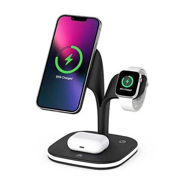 Trexonic 4 in 1 Fast Charge Charging Station - Black