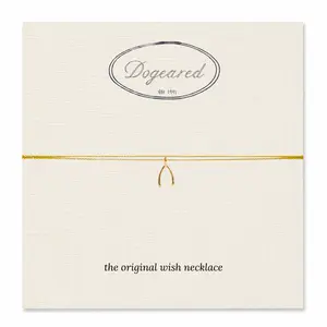 The Original Wish Necklace Teeny Wishbone