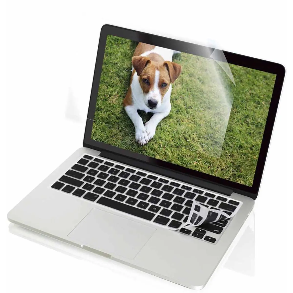 IOGEAR Shield+Protect 13" MacBook Pro Retina Keyboard Skin and Screen Protector