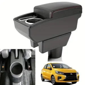 Car Armrest Box, Car Armrest Storage Box, Essential Car armrest cover for Mini Coupe Cooper R50 R53 R50 R52 R53 R56 Countryman R60，car armrest cover For Mitsubishi Mirage/Attrage In Thailand，car armrest case holster for Mitsubishi Colt plus 2008-2022,