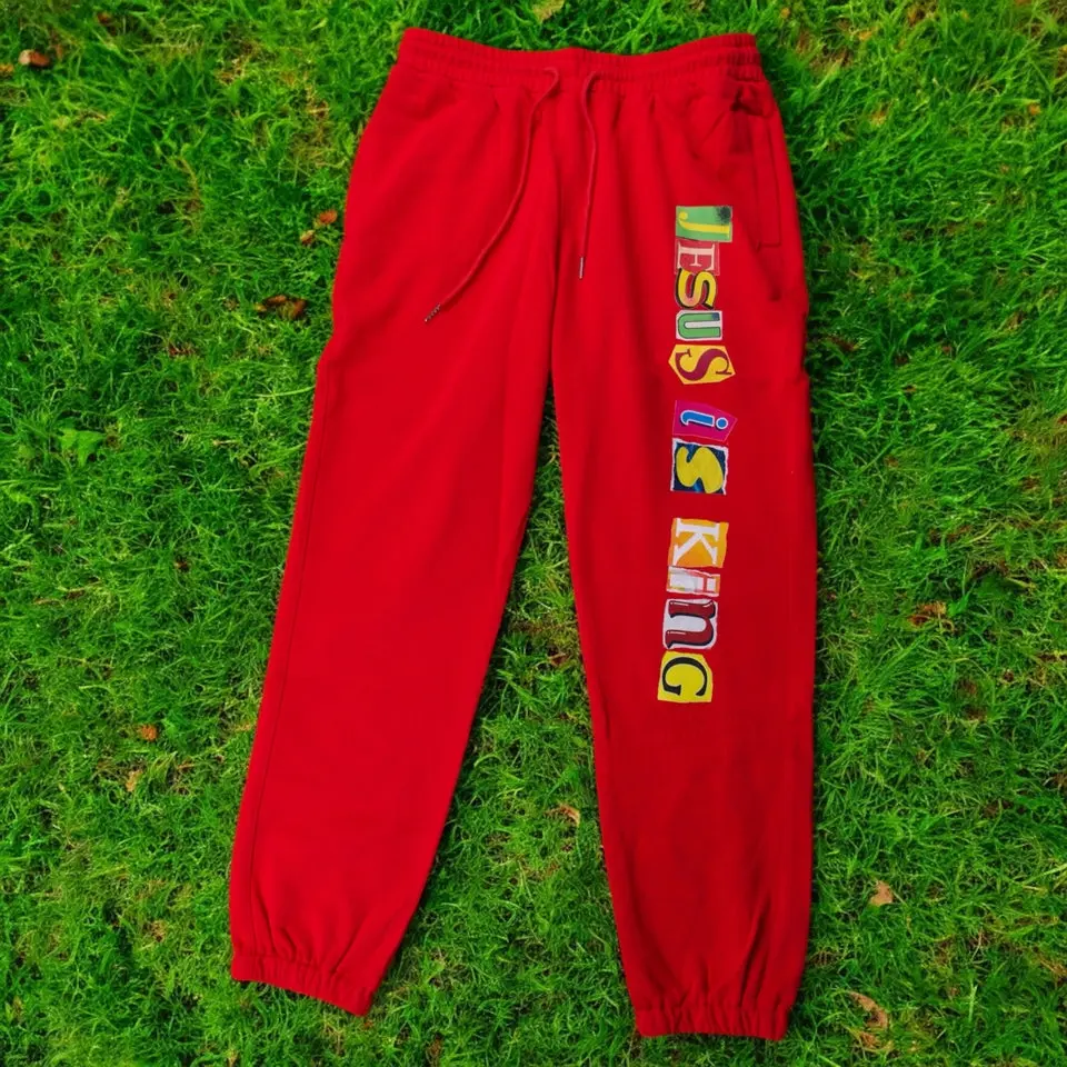 Red Jesus Unisex Sweatpants