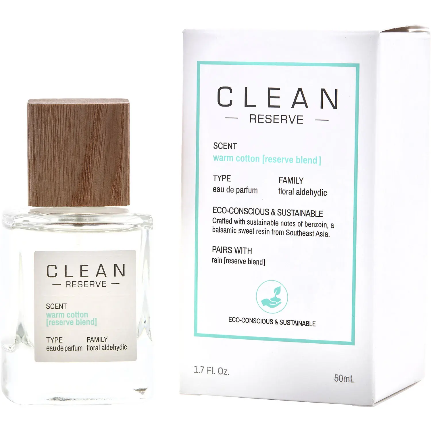 Clean Reserve Warm Cotton By Clean Eau De Parfum For Unisex