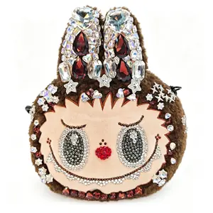 【LABUBU or CRY BABY】Blinged Crossbody Bag