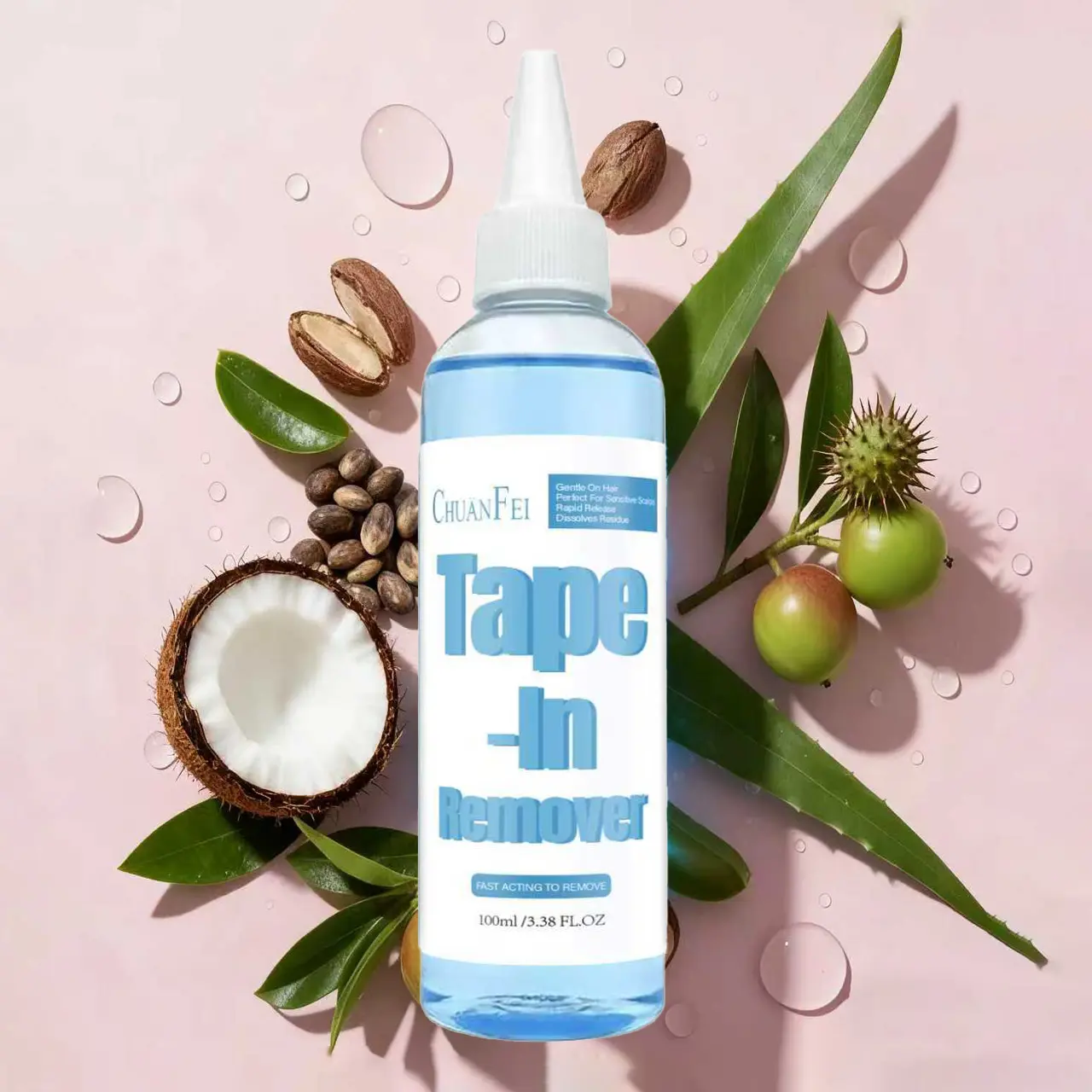 Professional Salon Quality Hair Extension Remover, Gentle Non-Irritating Wig Glue Remover, Fast Acting Tape Extensions for Skin Care