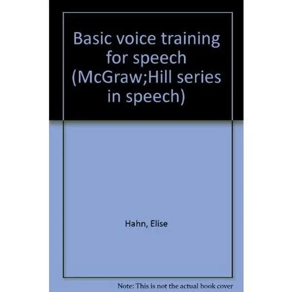 USED-Basic Voice Training for Speech by Elise (Hardcover)