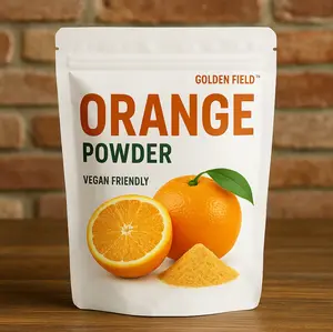 Golden Field Orange Powder Vegan Friendly Natural Flavor Enhancer for Baking & Cooking