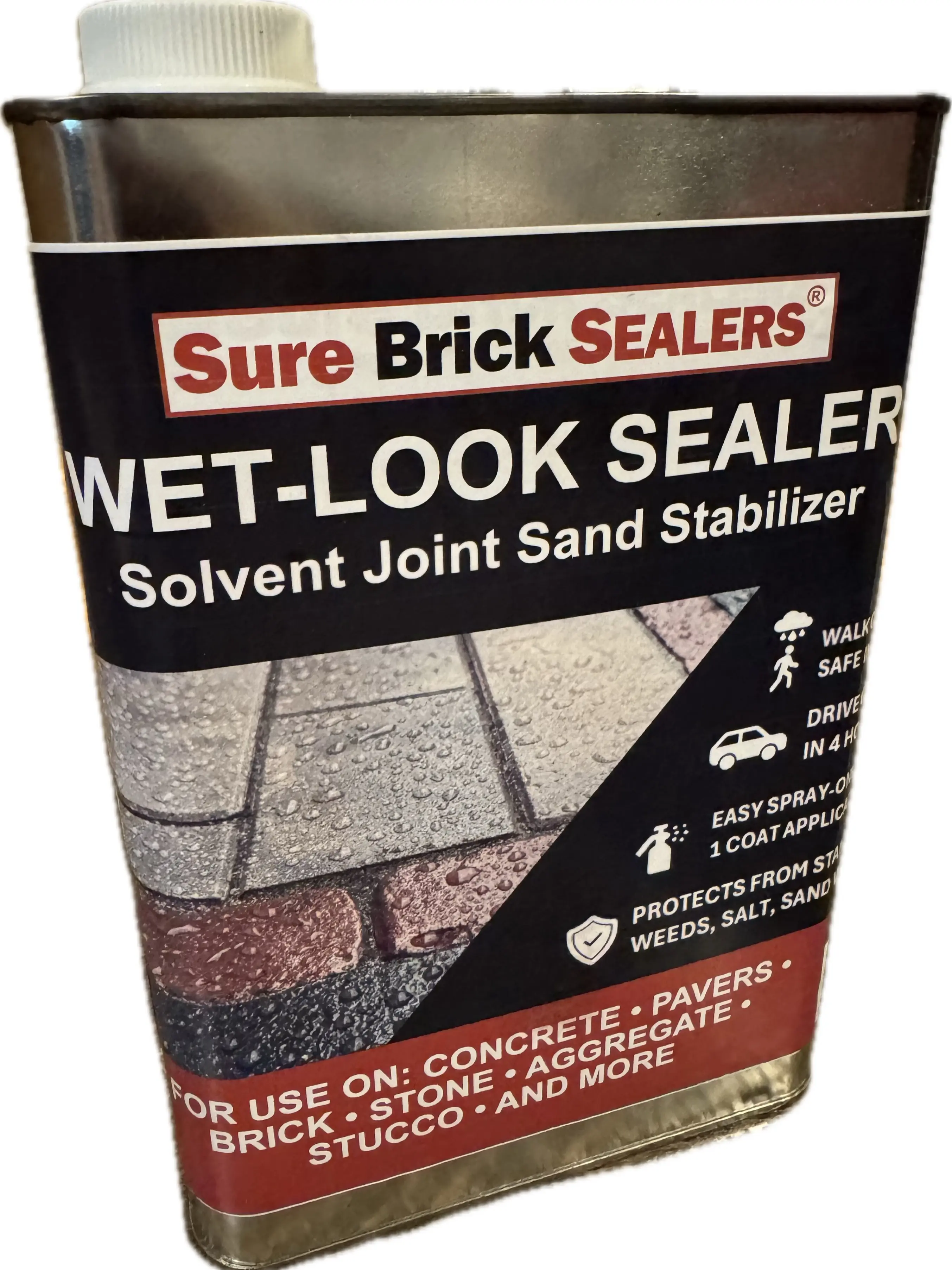 Sure Brick Solvent Wetlook Joint Stabilizing Sealer (1 gal) Can