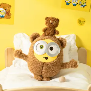 [Summer New Product] MINISO 11-inch Minions Plush - The Perfect Gift for Any Fan! Surprise Someone with This Toy- Your New Huggable Best Friend.