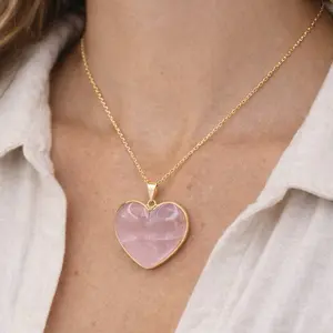 Rose Quartz Love Necklace