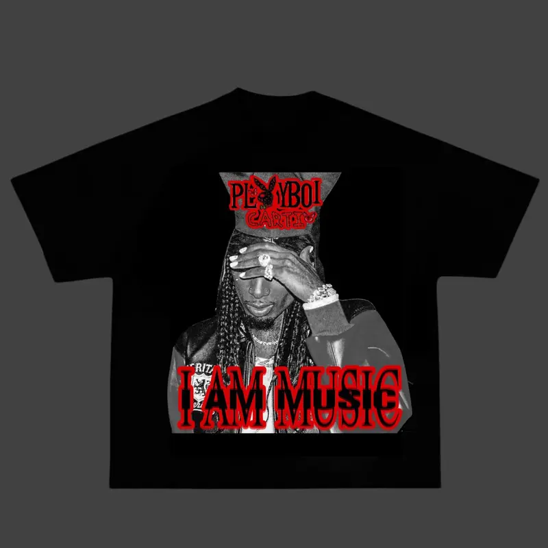 playboi carti i am music t shirt - TikTok Shop