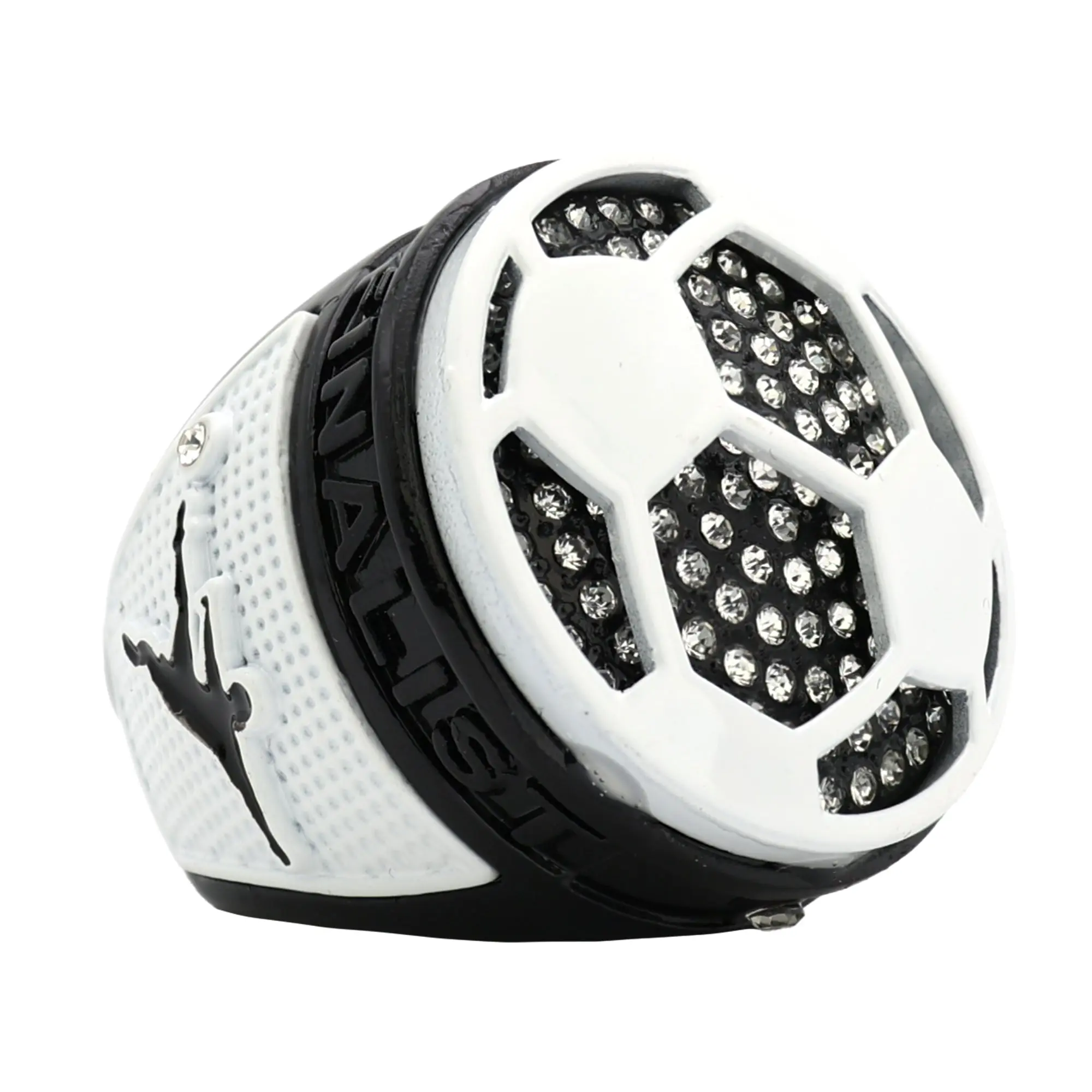 Soccer2 Black&White Finalist Ring