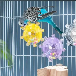 Rotating Treat Dispenser Toy for Parrots & Birds – Mental Stimulation & Enrichment