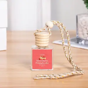 Strawberry pound cake car freshener