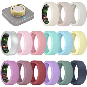 15 Pack Ultra-Thin Ring Covers Compatible with Oura Ring Gen 4/3 Cover, Anti-Scratch  Protector Accessories for Women Men