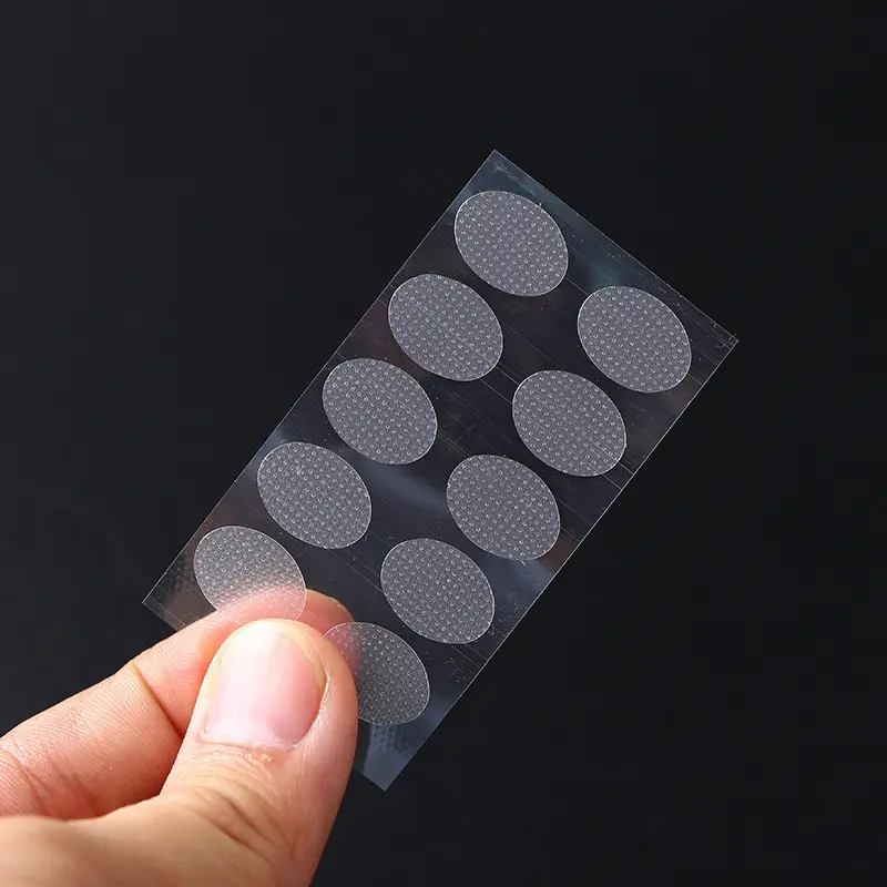 100pcs/10sheets 200pcs/20sheets Transparent Invisible Earlobe Protector for Women's Ear Piercing, Anti-enlargement Ear Sticker, Earlobe Support Patch for Strengthening Earring Support & Preventing Stretching Earlobe Protection, Earlobe Care