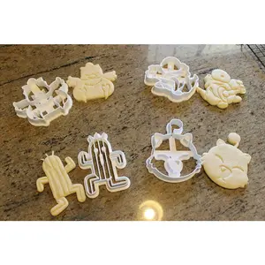 Critters & Creatures Cookie Cutters - Chocobo, Tonberry, Cactuar, Fat Chocobo, Moogle