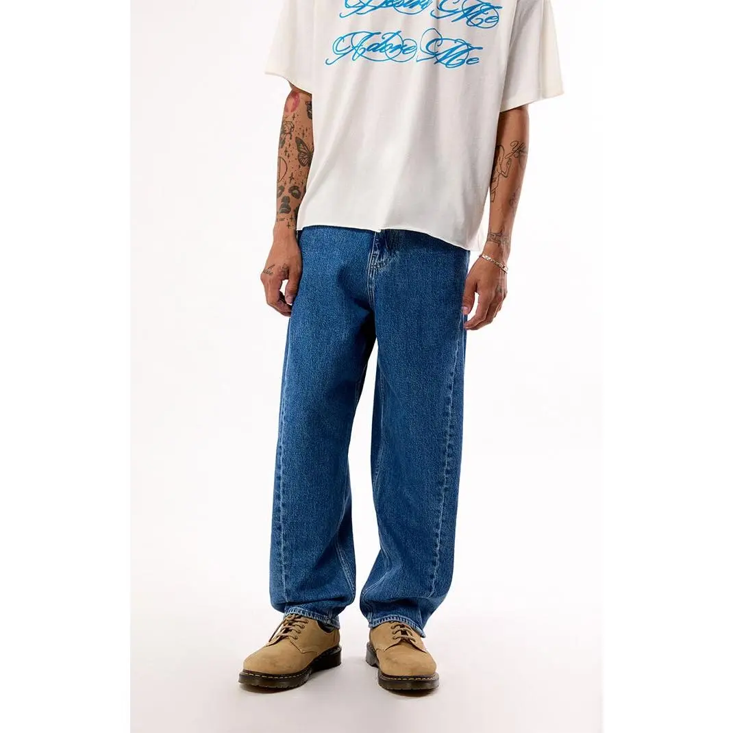 Tommy Jeans Men's Dark Blue Ashton Barrel Jeans