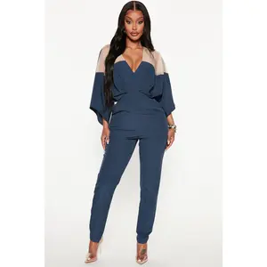 Weekend Feels Jumpsuit - Navy