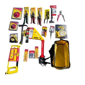 Professional Gutter Installation Hand Tool Bundle – 20-Piece Starter Kit with Tool Bag & 32-Color Aluminum Sample Pack