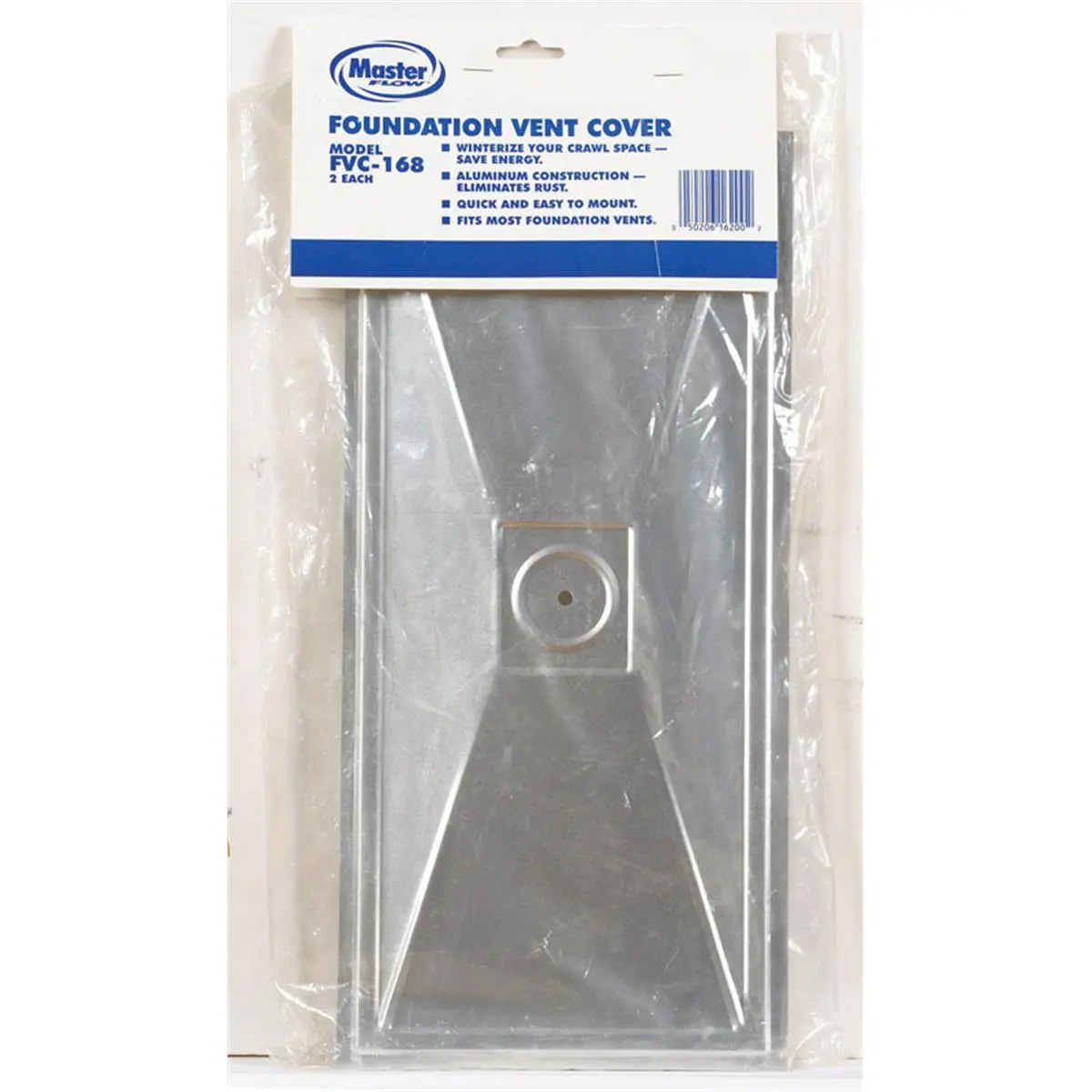 Ll Building Products FVC168 Aluminum Construction Foundation Vent Cover, Pack of 2, Household Appliance Part for Home Improvement Ventilation