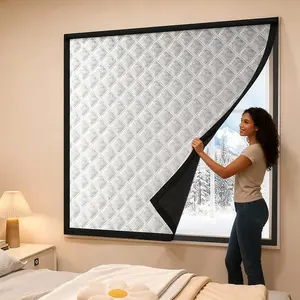 Thick Blackout Thermal Curtains – Soft & Cozy, Noise-Reducing, Dust-Resistant, Windproof, Energy-Saving, for Bedroom & Living Room, Blackout Window Cover